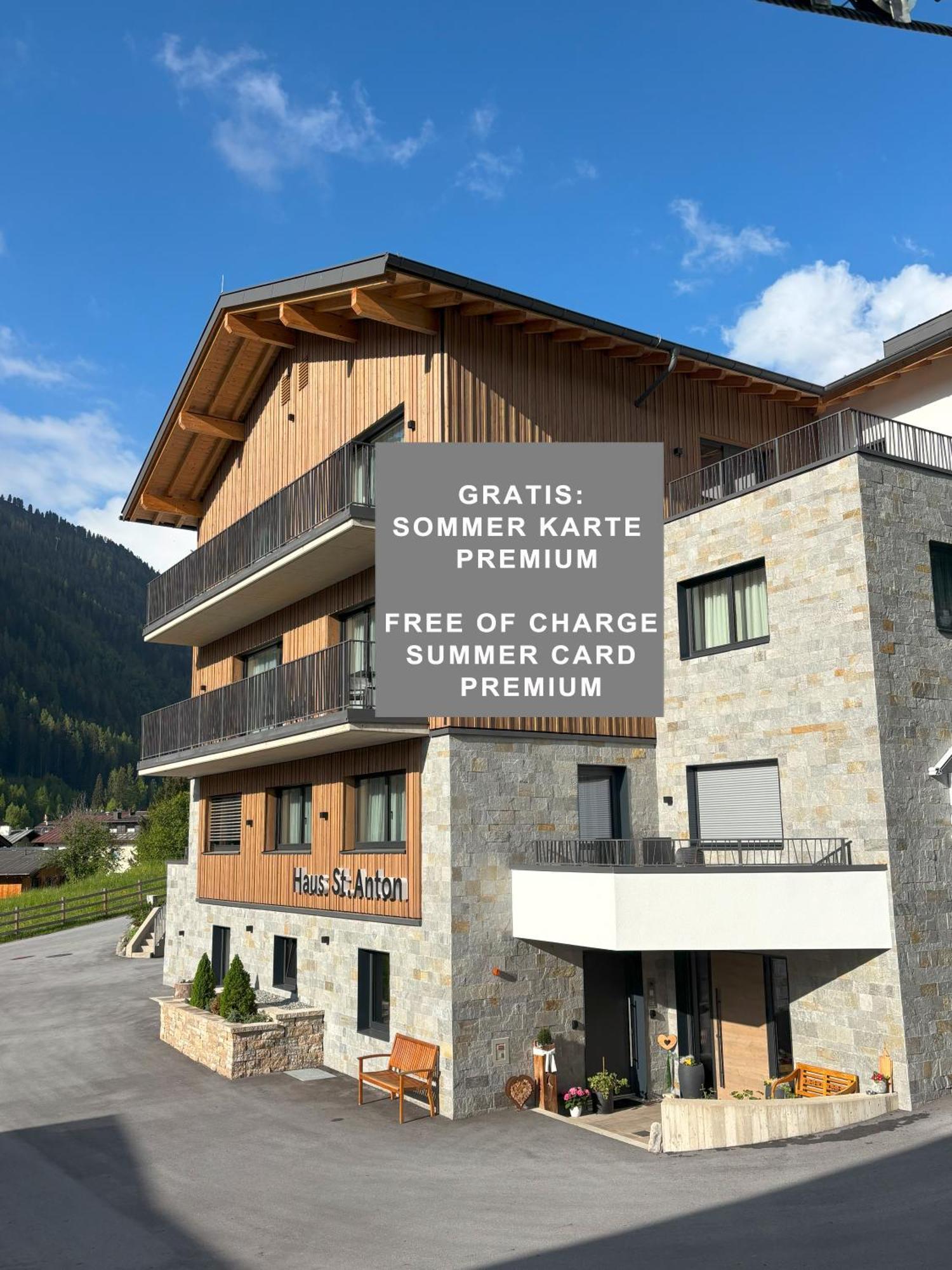 Haus St Anton - Incl Gratis Premium Sommerkarte Sankt Anton am Arlberg Exterior foto
